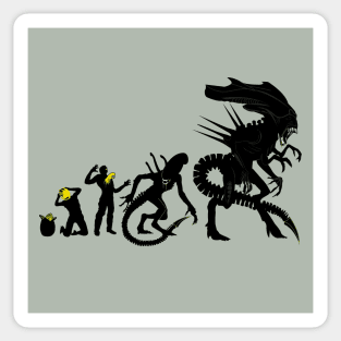 Xenomorph Evolution Sticker